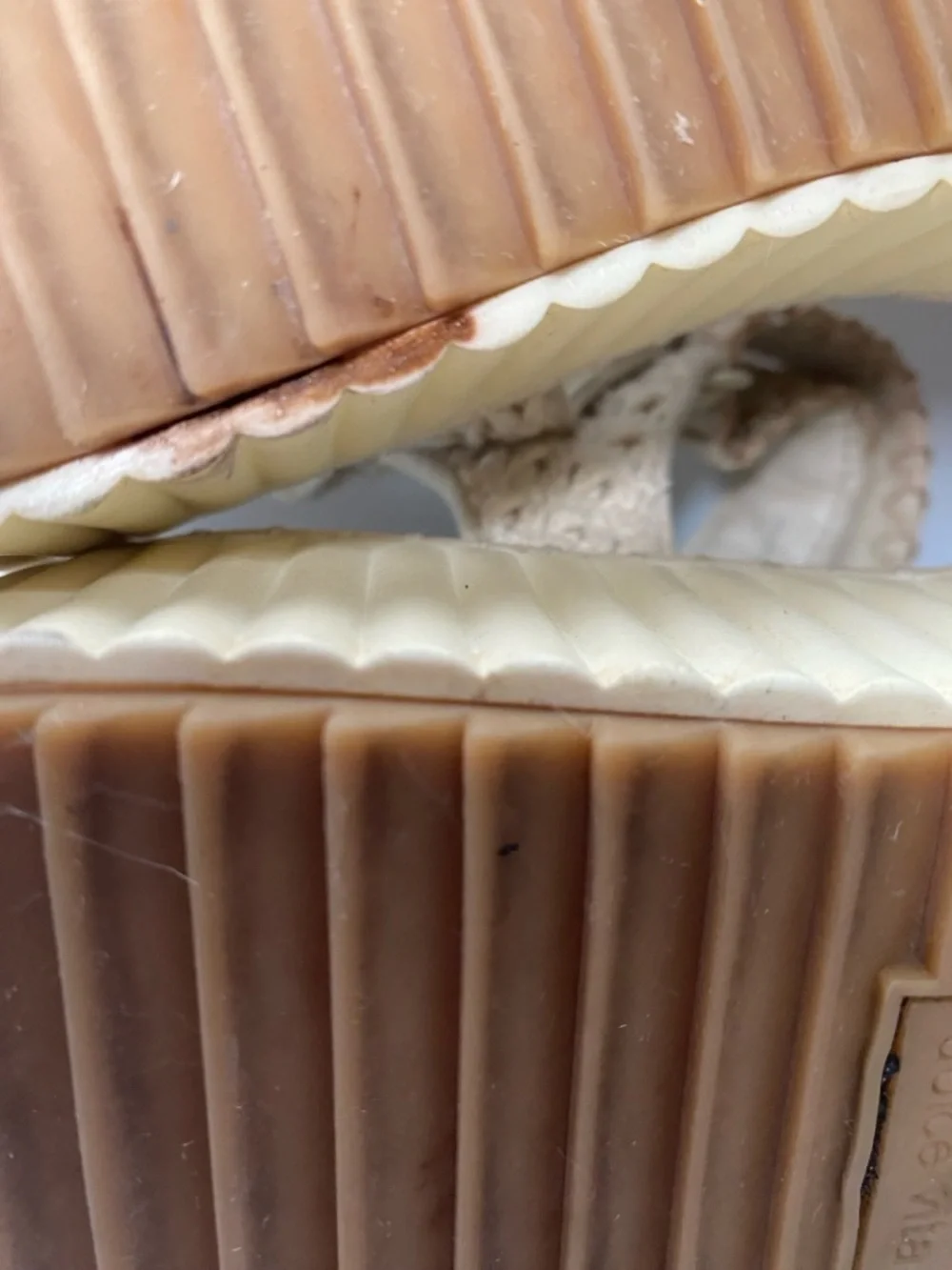 Dolce Vita Cream Platform Sandals – Chunky Espadrille Sole, Adjustable Straps - Picture 10 of 11